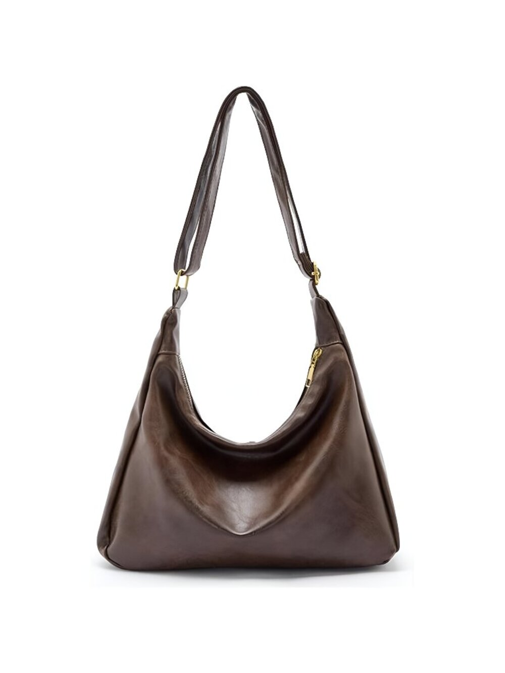 Hobo Bags for Women, Ultra Soft Foldable Vegan Leather Shoulder